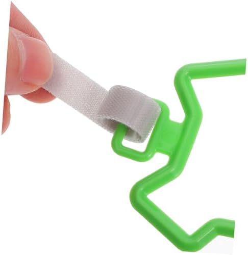 Happyyami Hands Dog Waste Bag Carrier Clip Lightweight Poop Bag Dispenser for Leash Fit for Easy Outdoor Walks Visits Convenient Pet Waste Disposal