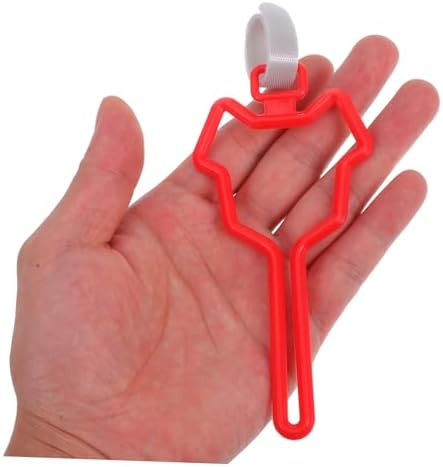 POPETPOP Dog Waste Bag Holder Clip Hands Pet Waste Carrier for Leash Dog Walking Accessories Sturdy Material Easy to Clean