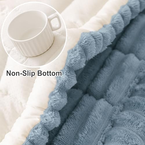 hyha Couch Cover for Dogs, Washable Non Slip Plush Flannel Sofa Protector