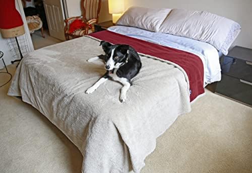 Catalonia Waterproof Blanket for Bed, Reversible Leakproof Throw