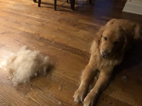 Rocky Mountain Goods Undercoat Rake for Dogs & Cats – Deshedding Grooming Brush with Stainless Steel Teeth, Reduces Shedding & Removes Undercoat, Comfortable Non-Slip Handle