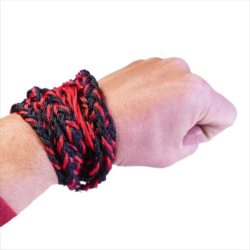 Dog Ball Launcher Handmade Leather Throwing Sling Old Fashioned Slingshot Rock Sling Paracord Balearic Shepherd Sling Handcrafted Braided Roman Greek Throwing Sling