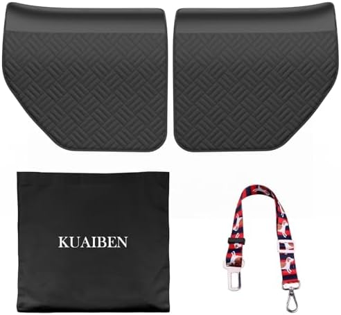 Car Door Protector for Dogs - Heavy Duty Thick Oxford Covers for Car Back Door Protect for Pet Scratching(M)