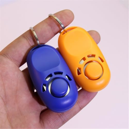 Dogs Training Clickers with Stretch Wrist Rope Durablity Compacted Size Easily to Use for Cats Dogs Bird Horses Training