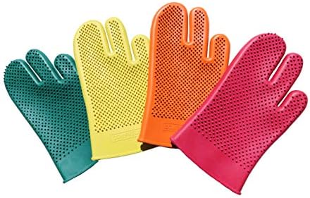 Comfy Pet Grooming & Bathing Glove - Fits Either Hand - Soft Gentle Nubs for Horses, Dogs, Cats & Other Pets - Short & Long Hair - Works Great on Thin and Sensitive Skin