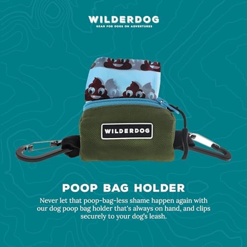 Wilderdog Dog Poop Bag Holder - Berry