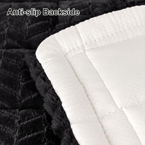 Smiry Couch Cover for Dogs, Non Slip Fuzzy Pet Sofa Covers Washable