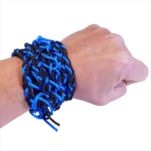 Dog Ball Launcher Handmade Leather Throwing Sling Old Fashioned Slingshot Rock Sling Paracord Balearic Shepherd Sling Handcrafted Braided Roman Greek Throwing Sling