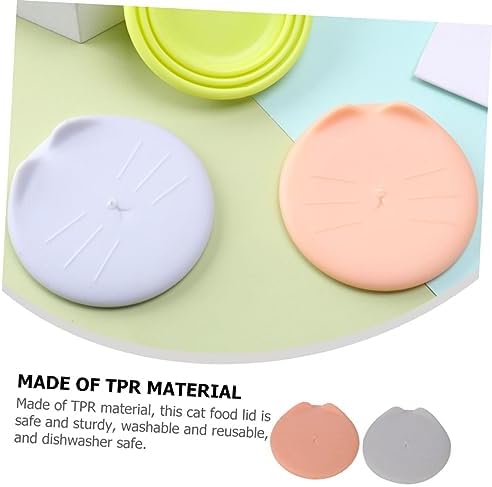 Professional Dog Can Covers Daily Use Cat Food Lid Can Covers Small Pet Food Storage
