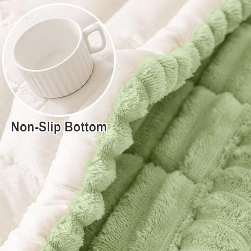 hyha Couch Cover for Dogs, Washable Non Slip Plush Flannel Sofa Protector