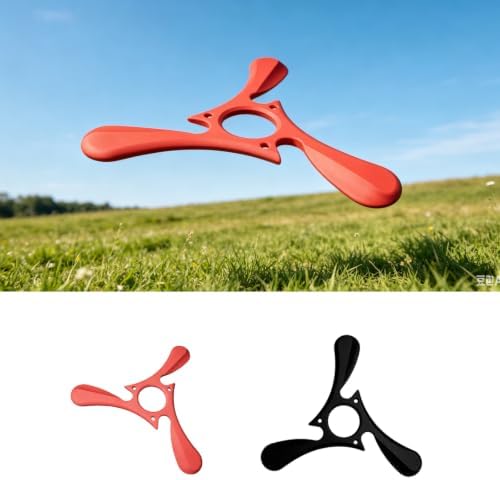 Dog Flying Disc, EVA Foam Flying Toy with Center Grip Three Arm Balanced Profile for Outdoor Yard Park Beach and Backyard Play