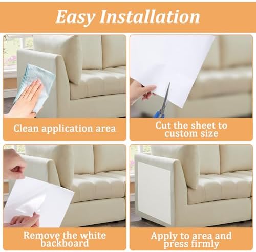 Cat & Dog Scratch Door Protector, 197"x12" Cat Scratch Doors Frame
