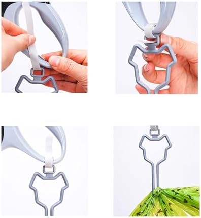 2 Set Dog Poop Bag Holder Dog Waste Bag Dispenser with Carabiner Clip Doggie Poop Bags Hands Free Hanging Carrier for Leash Belt Disposal Dog Poop Bags Rolls Pet Waste Pickups