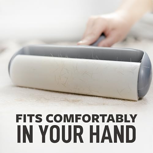Scotch-Brite 50% Stickier Large Surface Lint Roller,Works Great On Pet Hair,60 Sheets,(Pack of 4)