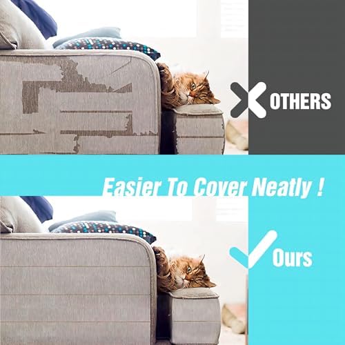 Polarduck Anti Cat Scratch Tape: 6 inches x 20 Yards Cat Training Tape 100% Transparent Clear Double Sided Cat Scratch Deterrent Tape Furniture Protector for Couch, Carpet, Doors, Pet & Kid Safe