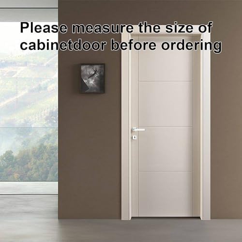 Dog Door Protector from Scratching, Steel Guard, White Oak Woodgrain 4"x16"
