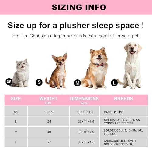 pobopobo Dog Crate Pad, Ultra Soft & Anti-Slip Kennel Mat, Secure Fit for Metal Crates & Dog Cages, Washable Cozy Bed for Small Medium Large Dogs (Pink, M(28"*16"*1.5"))