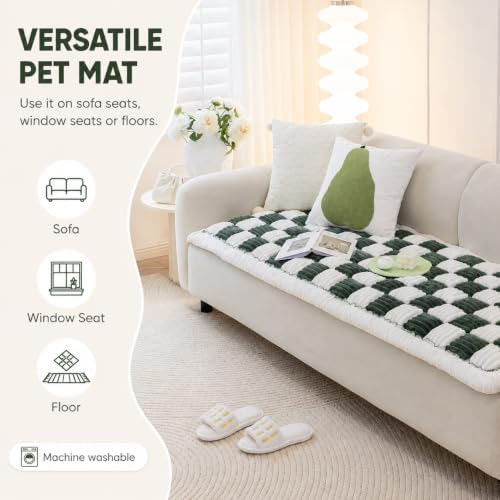 Dog Couch Cover Protector, Quilted Washable Non-Slip Sofa Mat for Pets