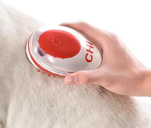 CHI Soap Dispensing Palm Brush for Dog Bathing, Grooming, Massage