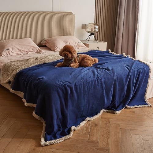 Catalonia Waterproof Blanket for Bed, Reversible Leakproof Throw