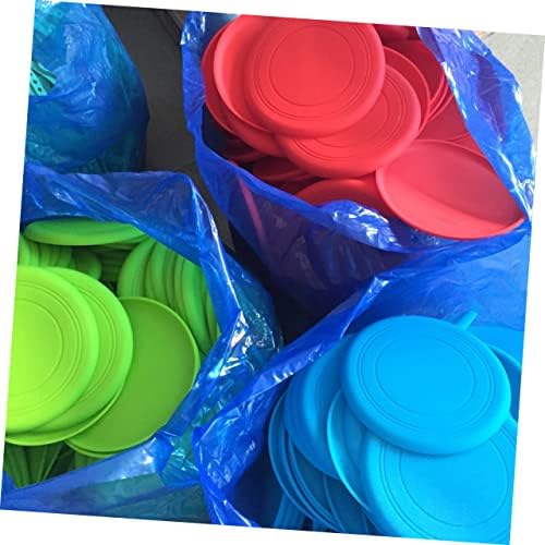 5pcs Pet Flying Disc Toy Outdoor Dog Chewing Toys for Interactive Play Soft and Washable for and Water Activities
