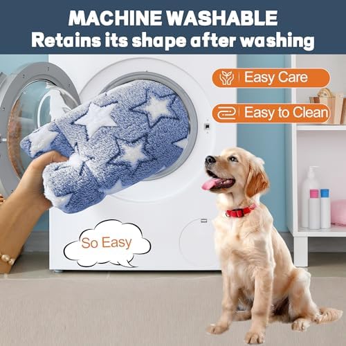 Dog Bed Mat, Reversible Crate Pads for Small/Medium/Large Dogs & Cats Sleeping, Portable & Soft, Dog Beds Crate Pad M(30"*20"*1.5")