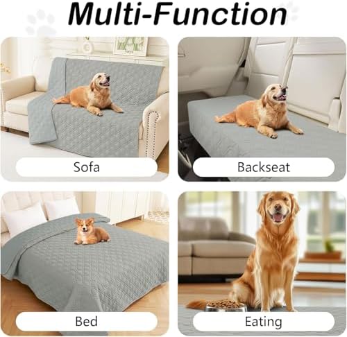 hyha Waterproof Dog Bed Blanket - Soft Pet Blanket & Sofa Cover for Dogs