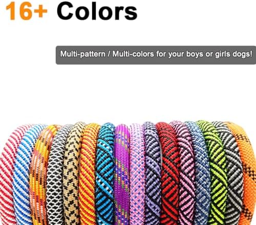 MayPaw 10ft Long Rope Dog Leash for Large Medium Dogs Soft Handle Dog Lead