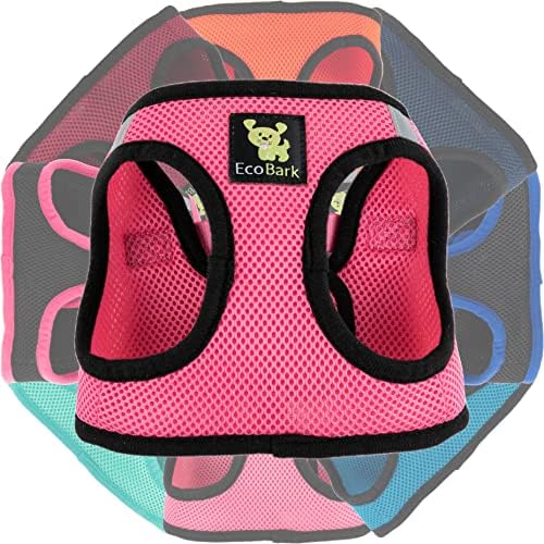 EcoBark Step in Dog Harness, Reflective Soft Ultra Padded Mesh Vest