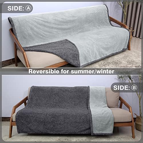 Catalonia Waterproof Blanket for Bed, Reversible Leakproof Throw