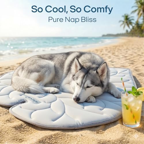 Dog Cooling Mat Washable Pet Cooling Mat, Self Cooling Mat for Dogs Large