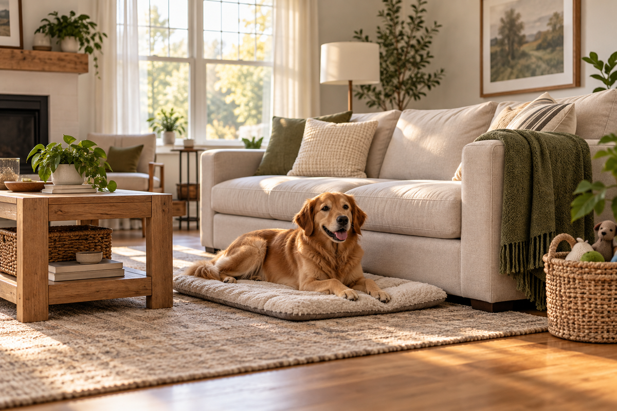 How to Create a Comfortable, Dog-Friendly Home