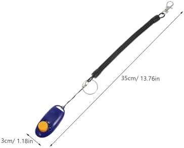 POPETPOP Pet Training Clicker Dog Obedience Sound Trainer Wrist Strap Multi for Cats Dogs Puppies