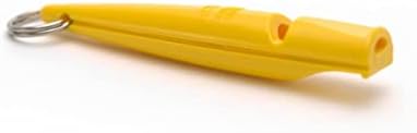 ACME The Dog Training Whistle Number 210.5 High Pitch, Single Note | Good Sound Quality, Weather-Proof Whistles | Designed and Made in The UK (Yellow)