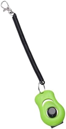 UPKOCH PET Training Clicker Adjustable Sound Trainer for Dogs Puppies Button Clicker Wrist Strap for Obedience and Agility Training