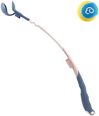 Dog Ball Launching Thrower for Fetching with Extendable Club for Interaction Play and Outdoor Fun Training Game Pet Training Ball Thrower
