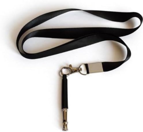 2 Sets Adjustable Ultrasonic Dog Whistles for Bark with Lightweight Chromeplate and Nylon Material, Outdoor Training Whistles with Lanyard for Dogs