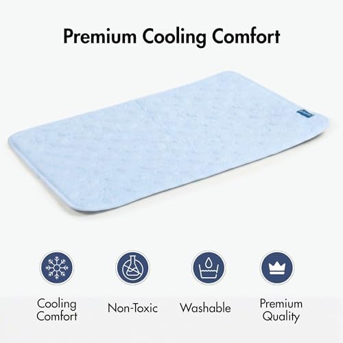 Spark Paws FrostCore Dog Cooling Mat - Non Gel Self Cooling Pet Pad