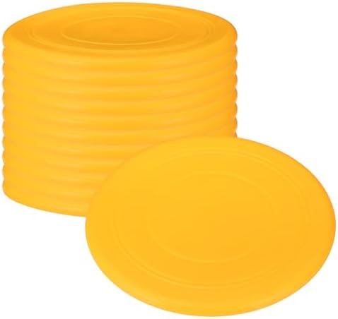 PATIKIL Flying Disc, Soft Silicone Colorful Flying Disk Flyer for Outdoor Sports Lawn