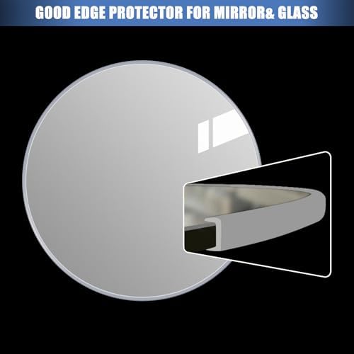 Rubber Edge Trim, Flexible Edge Trim for Sharp Edge, 1/8" U Channel Edge Protector, Self Adhesive Edge Guards for Plywood and Sheet Metal Parts, 20Ft, Grey Color