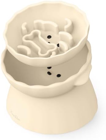 Slow Feeder Dog Bowls Made of Premium Food-Grade Silicone