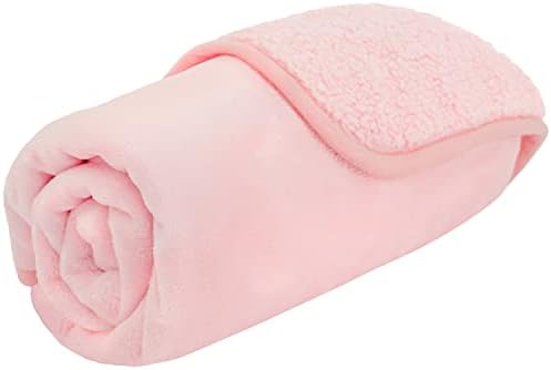 PetAmi Waterproof Dog Blanket Puppy Cat Small Couch Cover, 24x32 Pink