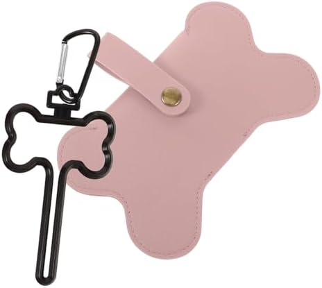 ORFOFE Dog Poop Bag Holder Portable Waste Bag Dispenser for Pets Easy to Use Leash Attachment Lightweight Dog Walking Compact Design