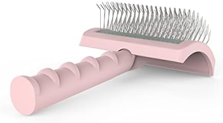 Dog Slicker Brush for Poodles Doodles Fluffy Deshedding Loose Hair.