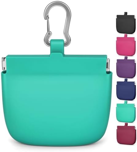 1 Cup Silicone Dog Training Treat Pouch(Turquoise)