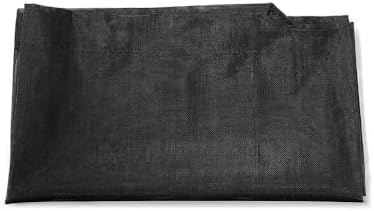 Black Teslin Mesh Replacement Pad for Dog Bed, Durable Breathable Pet Bed Liner, Washable Replacement Mat for Crate, Kennel, Car Seat, Fits Small Medium Large Dogs