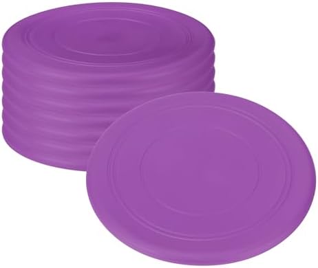 PATIKIL Flying Disc Soft Silicone Colorful Flying Disk Flyer for Outdoor Sports Lawn