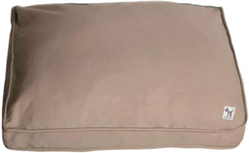 Molly Mutt Dog Crate Pad Cover, 100% Cotton Canvas Cover for Dog or Puppy Crate Bed, Durable, Washable, and Free of Harmful Chemicals, Pre-Shrunk, 48"x30"x2.5", Wild Horses