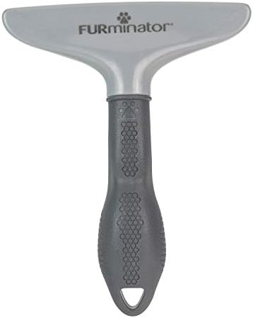 FURminator Grooming Rake Tool for Dogs & Cats With Thick Coats