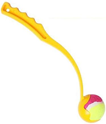 Dog Ball Launcher, Dog Fetch Toy Launcher, Comfort Health Handle Pet Supply Agility Training Equipment, Captures Pet Ball, Including Tennis